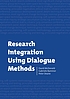 Research Integration Using Dialogue Methods. by Gabriele Bammer