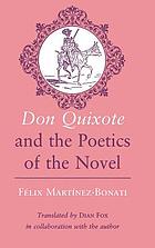 Don Quixote and the poetics of the novel