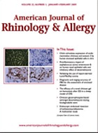 American journal of rhinology & allergy.