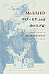 Married women and the law : coverture in England... by Tim Stretton