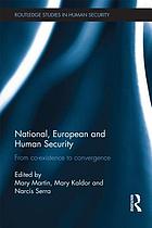 National, European and human security : from co-existence to convergence
