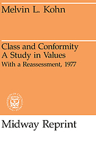 Class and conformity : a study in values