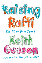 Front cover image for Raising Raffi : the first five years