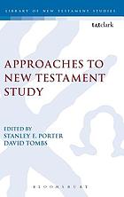Approaches to New Testament study