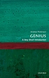 Genius : a very short introduction by  Andrew Robinson 