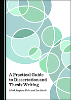 A Practical Guide to Dissertation and Thesis Writing