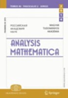 Analysis mathematica