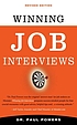Winning job interviews : reduce interview anxiety,... by Paul Powers, (Management psychologist)