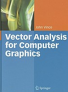 Vector analysis for computer graphics