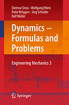 Cover: Dynamics – formulas and problems: Engineering mechanics 3