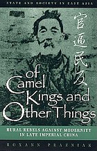 Of camel kings and other things : rural rebels against modernity in late imperial China
