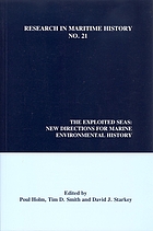 The exploited seas : new directions for marine environmental history