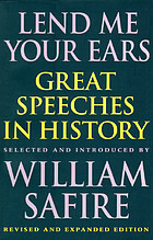 Lend me your ears : great speeches in history