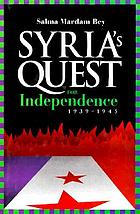 Syria's quest for independence