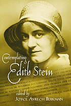Contemplating Edith Stein