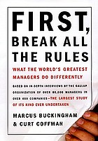 Featured book review : First, break all the rules.
