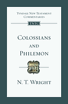 Colossians and Philemon : an introduction and commentary