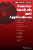 The journal of fourier analysis and applications.