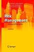Risk management : challenge and opportunity ;... by Michael Frenkel