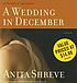 A WEDDING IN DECEMBER 著者： Anita Shreve