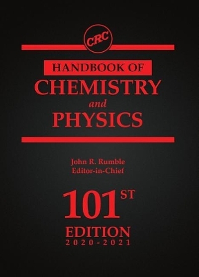 CRC handbook of chemistry and physics : a ready-reference book of chemical and physical data