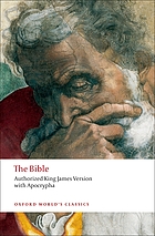 The Bible : authorized King James version with Apocrypha