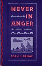 Never in anger : portrait of an Eskimo family