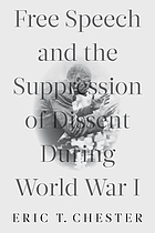 Free speech and the suppression of dissent during World War I