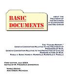 Basic documents about the treatment of the detainees at Guantánamo and Abu Ghraib