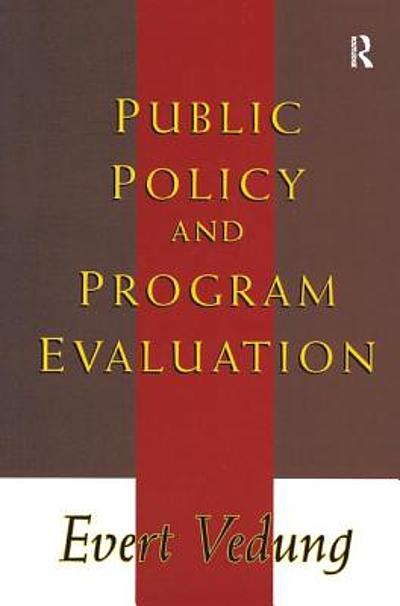 Public policy and program evaluation | WorldCat.org