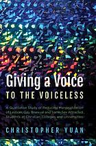 Giving a Voice to the Voiceless