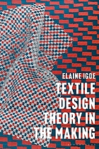 Textile design theory in the making