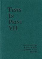 Tests In Print VII