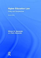 Higher education law : policy and perspectives