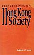 Perspectives on Hong Kong society door Benjamin K  P Leung