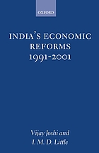 India's economic reforms : 1991-2001