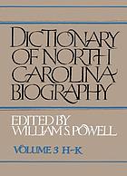 Dictionary of North Carolina biography
