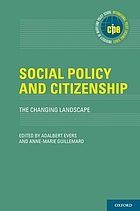 Social policy and citizenship : the changing landscape