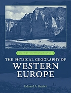 Physical Geography of Western Europe (Oxford regional environments series)