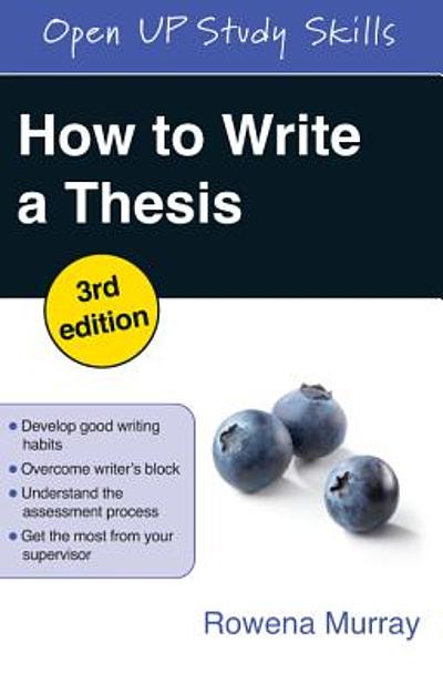 How to write a thesis | WorldCat.org