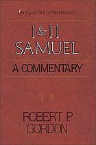 I & II Samuel : a commentary