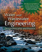 Water and wastewater engineering