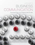 Lesikar's business communication : connecting in a digital world