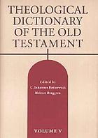 Theological dictionary of the Old Testament. 5 Ḥmr - YHWH
