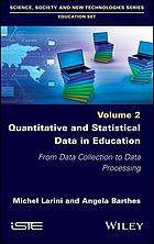 Front cover image for Quantitative and statistical data in education