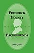 Frederick County, Maryland backgrounds by B  F  M MacPherson
