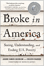 book cover for Broke in America : seeing, understanding, and ending US poverty