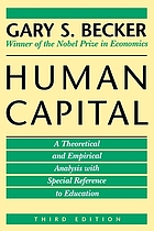 Human capital : a theorical and empirical analysis, with special reference to education