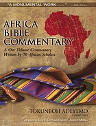 Africa Bible commentary