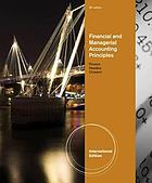 Cover: Financial and managerial accounting principles